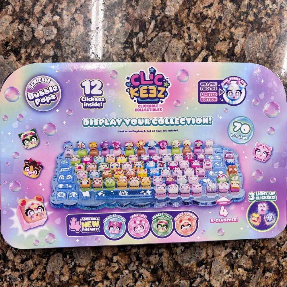 Clickeez Keyboard Mega Pack - Series 3 Bubble Pops - IN HAND - SHIPS NOW
